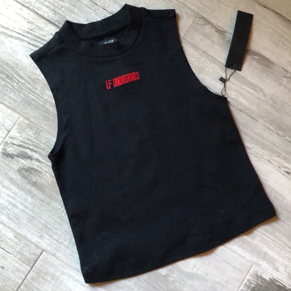 🆕 LF black logo tank